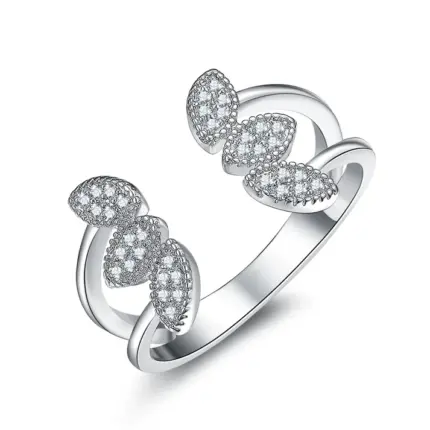 Anillo Mujer Regulable Marianne Bañado en Oro de 18k
