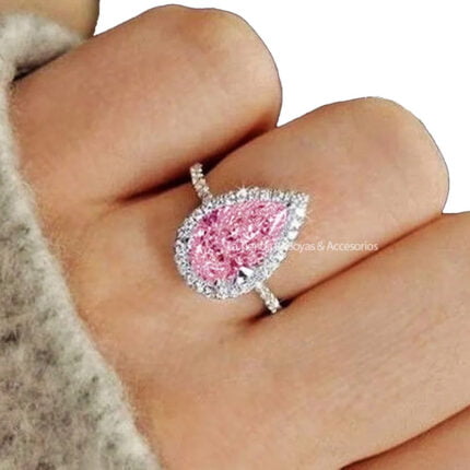 Anillo De Compromiso Mujer Iraide Bañado Oro 18k.